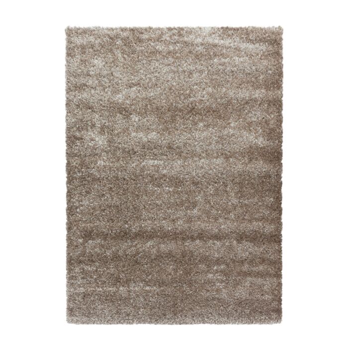 Brilliant Shaggy teppich hochflor rechteckig 160x230cm taupe