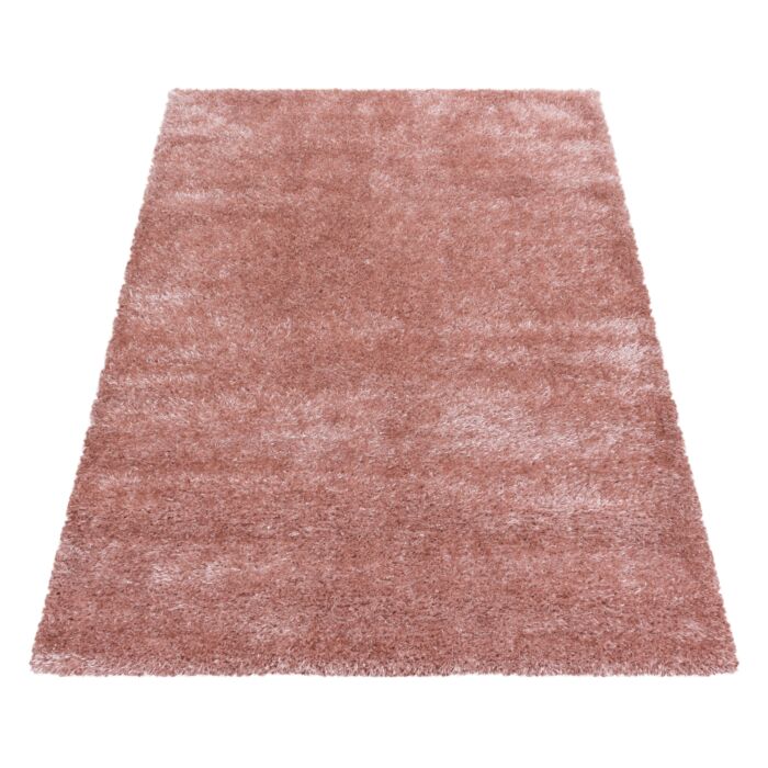 Brilliant Shaggy teppich hochflor rechteckig 200x290cm rose