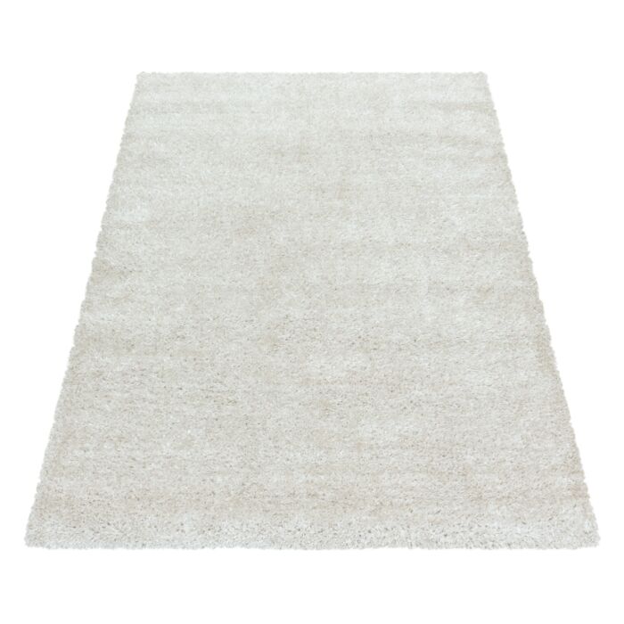 Brilliant Shaggy teppich hochflor rechteckig 160x230cm naturfarbe