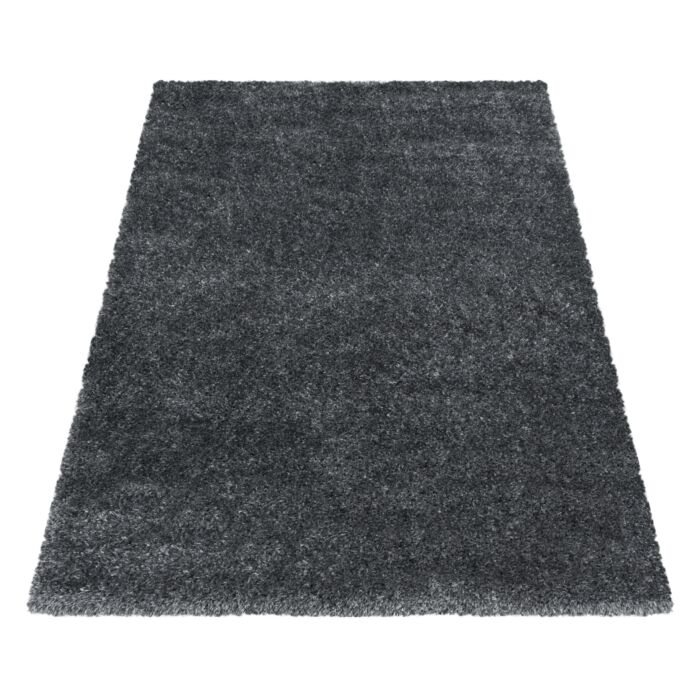 Brilliant Shaggy teppich hochflor rechteckig 160x230cm grau