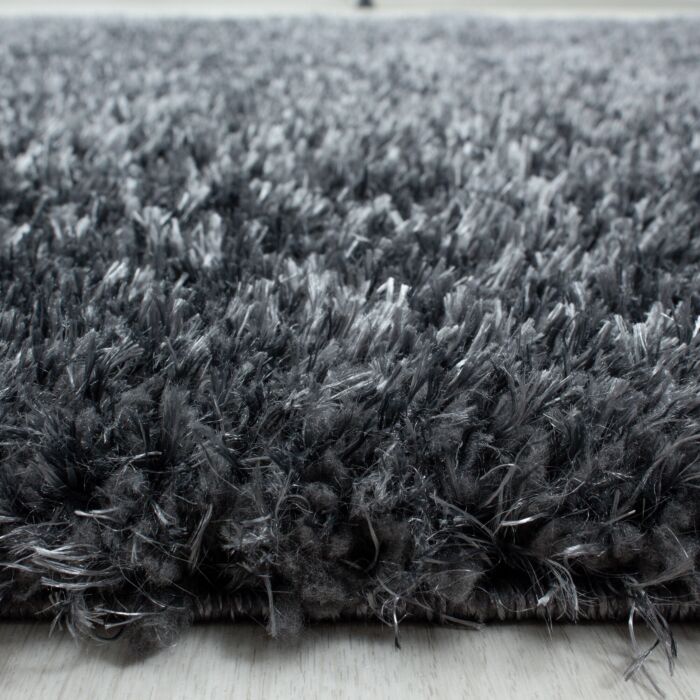Brilliant Shaggy teppich hochflor rechteckig 160x230cm grau