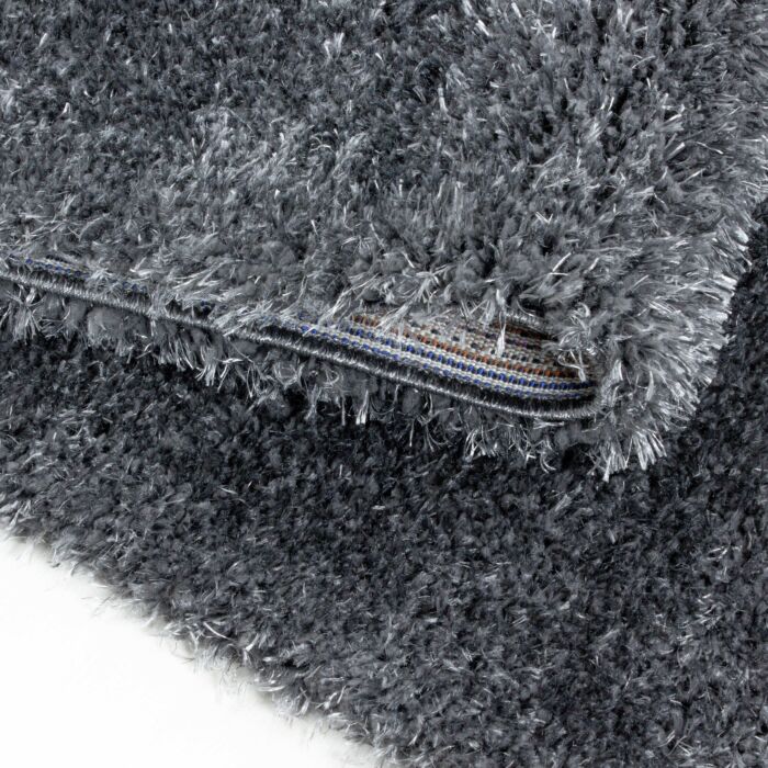 Brilliant Shaggy teppich hochflor rechteckig 160x230cm grau