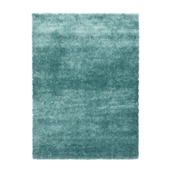 Brilliant Shaggy teppich hochflor rechteckig 160x230cm wasserblau