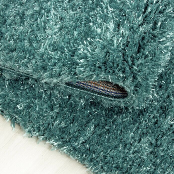 Brilliant Shaggy teppich hochflor rechteckig 160x230cm wasserblau