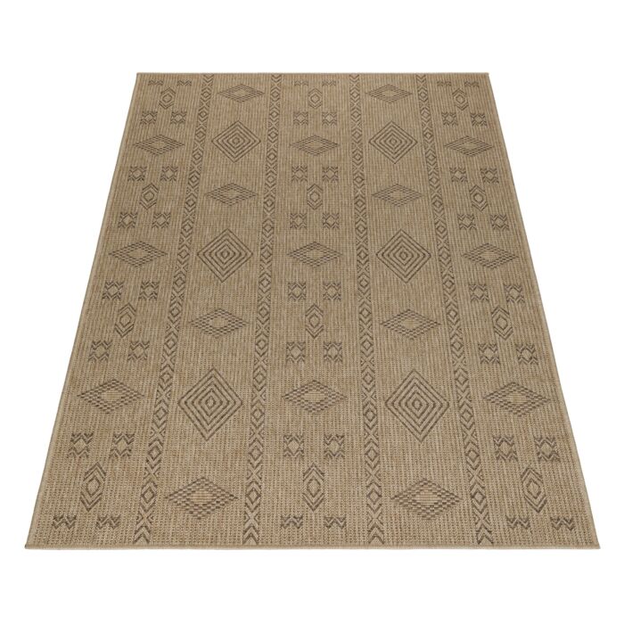 Dhaka Baita teppich indoor/outdoor rechteckig 280x370cm jute schwarz