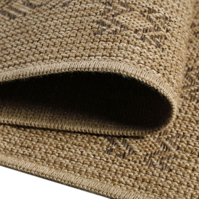 Dhaka Baita teppich indoor/outdoor rechteckig 280x370cm jute schwarz