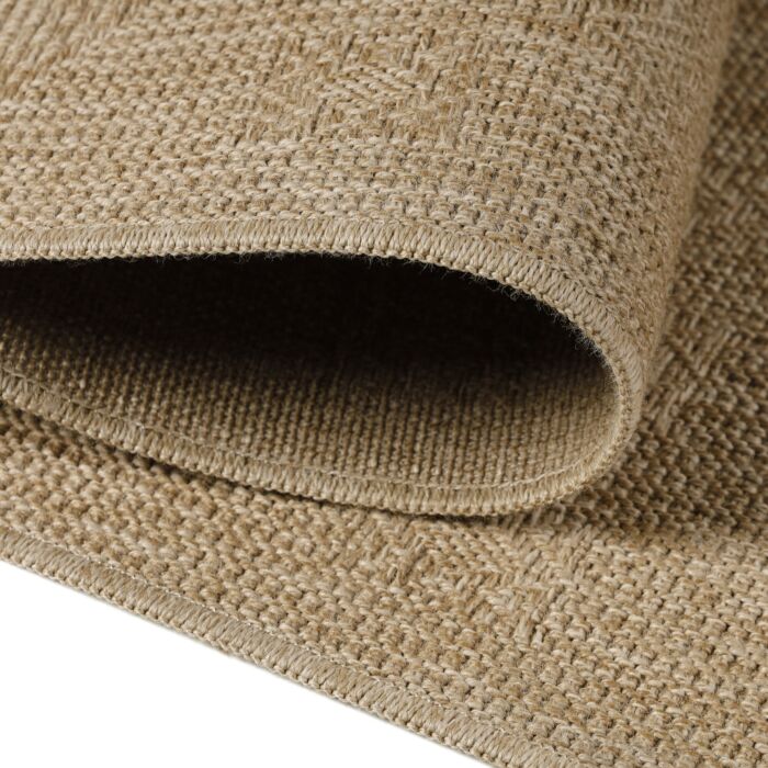 Dhaka Baita teppich indoor/outdoor rechteckig 140x200cm jute beige