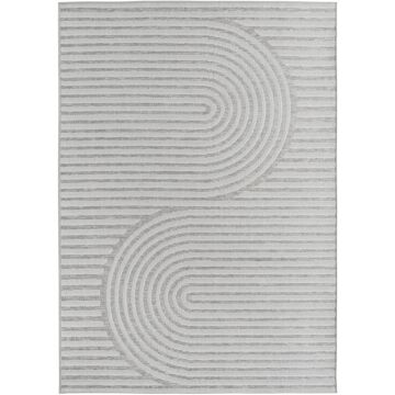 Desert Dek teppich indoor/outdoor flachgewebe rechteckig 240x340cm grau