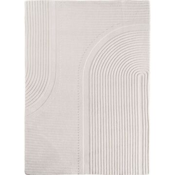 Pompei Ola teppich kurzflor läufer 80x150cm creme