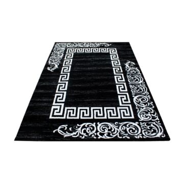 Miami Henna teppich kurzflor rechteckig 80x150cm schwarz