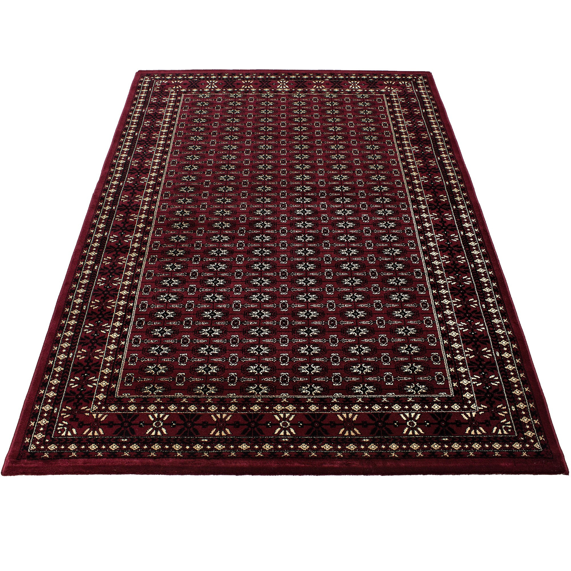 Marrakesh Royal teppich kurzflor rechteckig 120x170cm rot