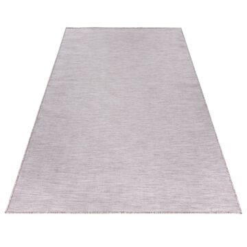 Mambo teppich flachgewebt rechteckig 80x150cm rosa