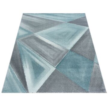 Beta Bakla teppich kurzflor rechteckig 160x230cm blau