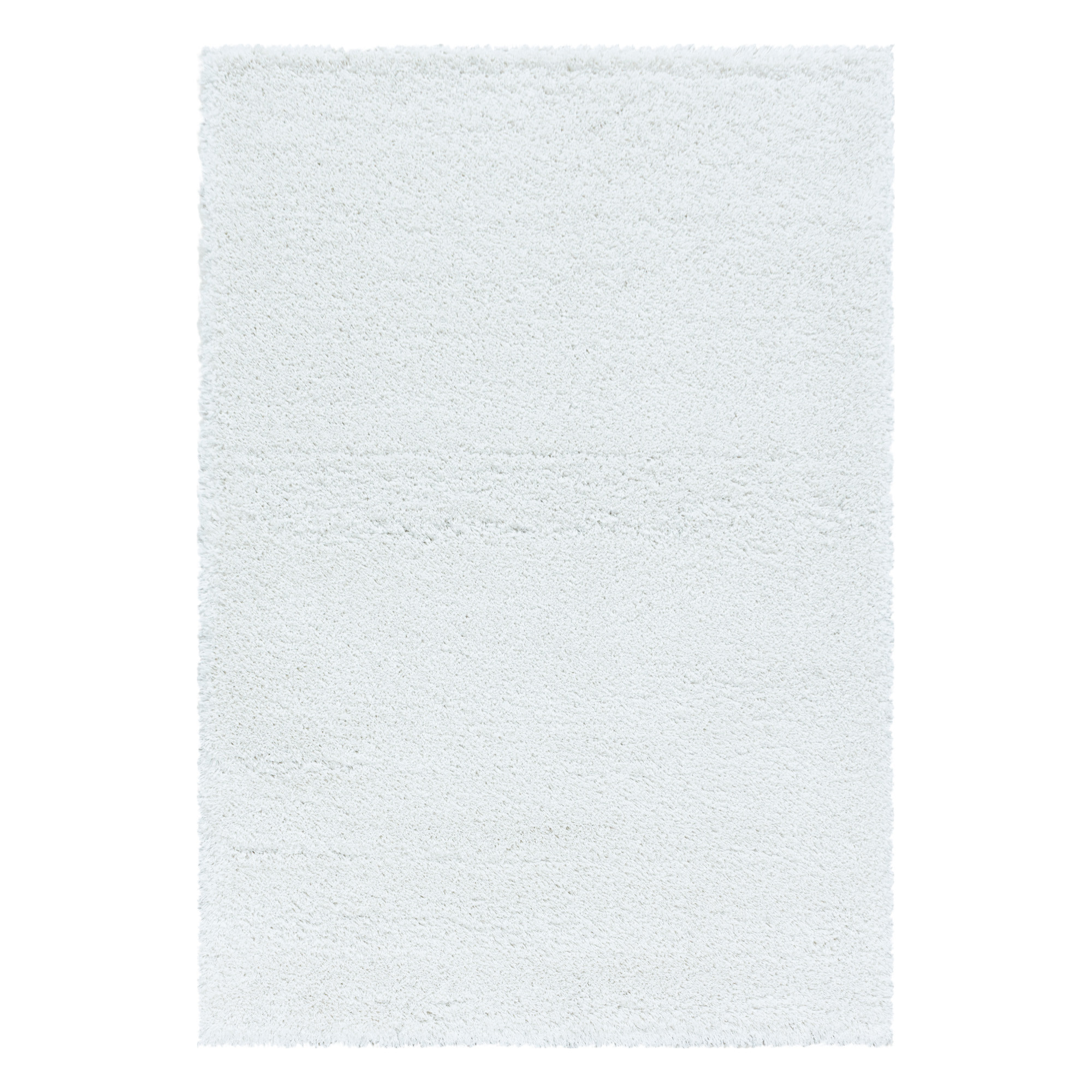 Fluffy Shaggy teppich hochflor rechteckig 120x170cm weiß