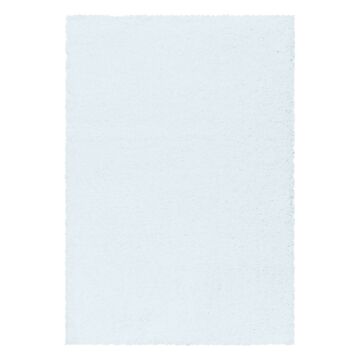 Sydney Shaggy teppich hochflor rechteckig 140x200cm weiß