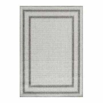 Aruba Meydan teppich indoor/outdoor flachgewebt rechteckig 120x170cm jute creme