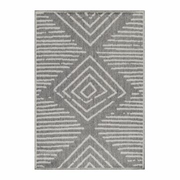 Aruba Aim teppich indoor/outdoor flachgewebt läufer 80x250cm grau