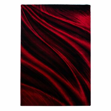 Miami Wüste teppich kurzflor rechteckig 240x340cm rot